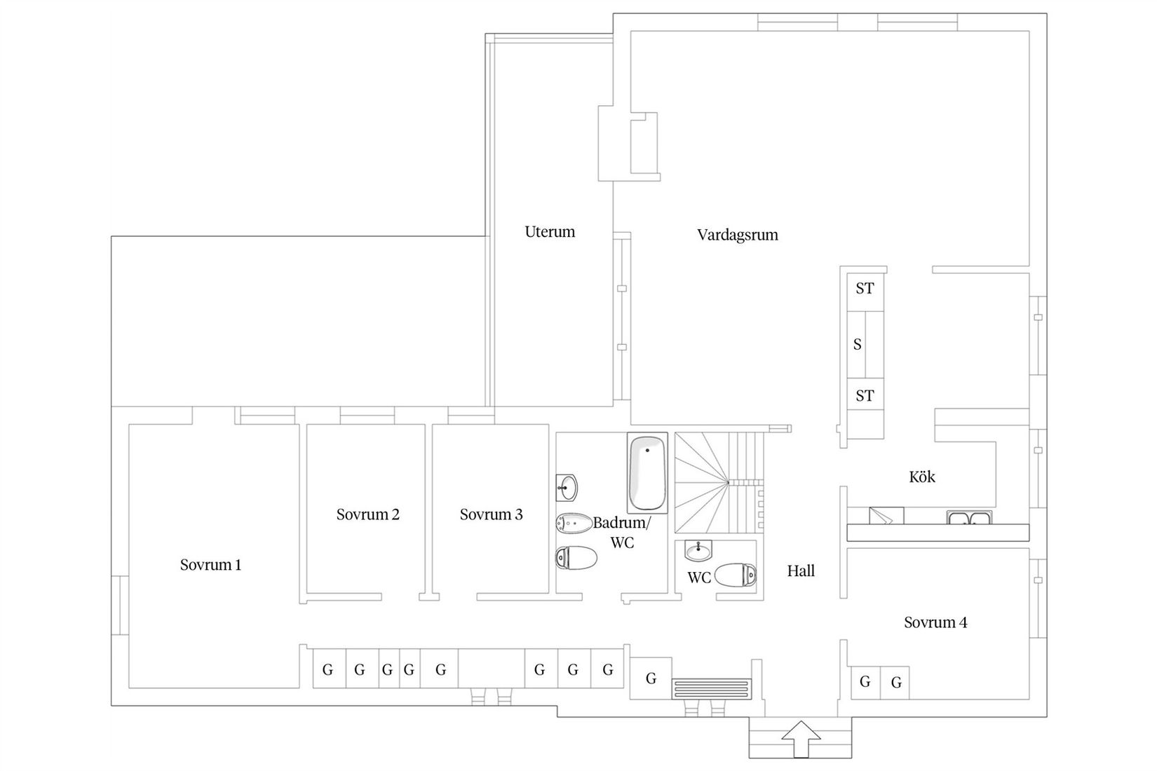 Villa, Platangången 3, Malmö