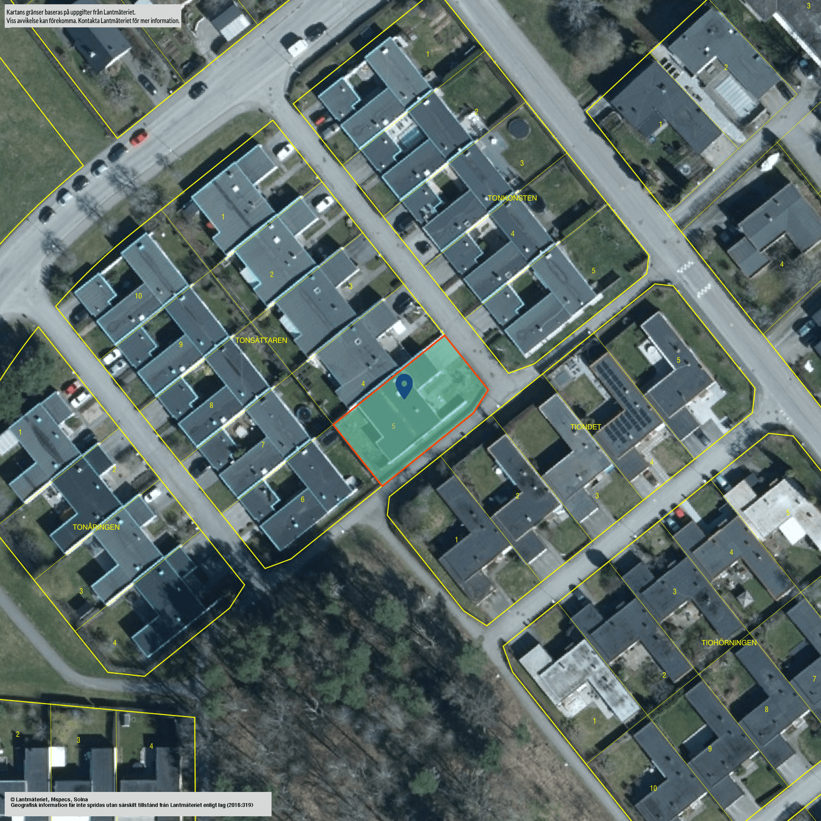 Radhus, Nickelstigen 10, Duvkullen, Linköping