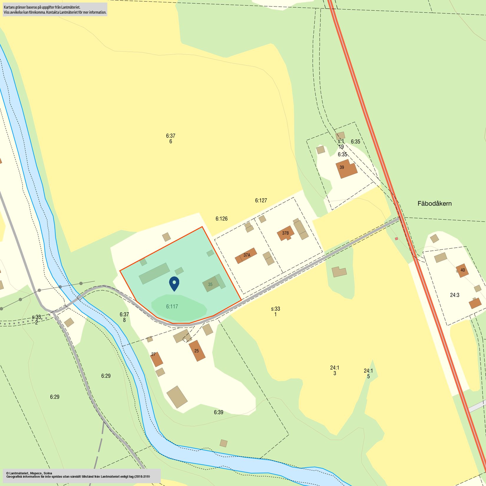 Villa, Fäbodåkern 35, Fäbodåkern, Umeå