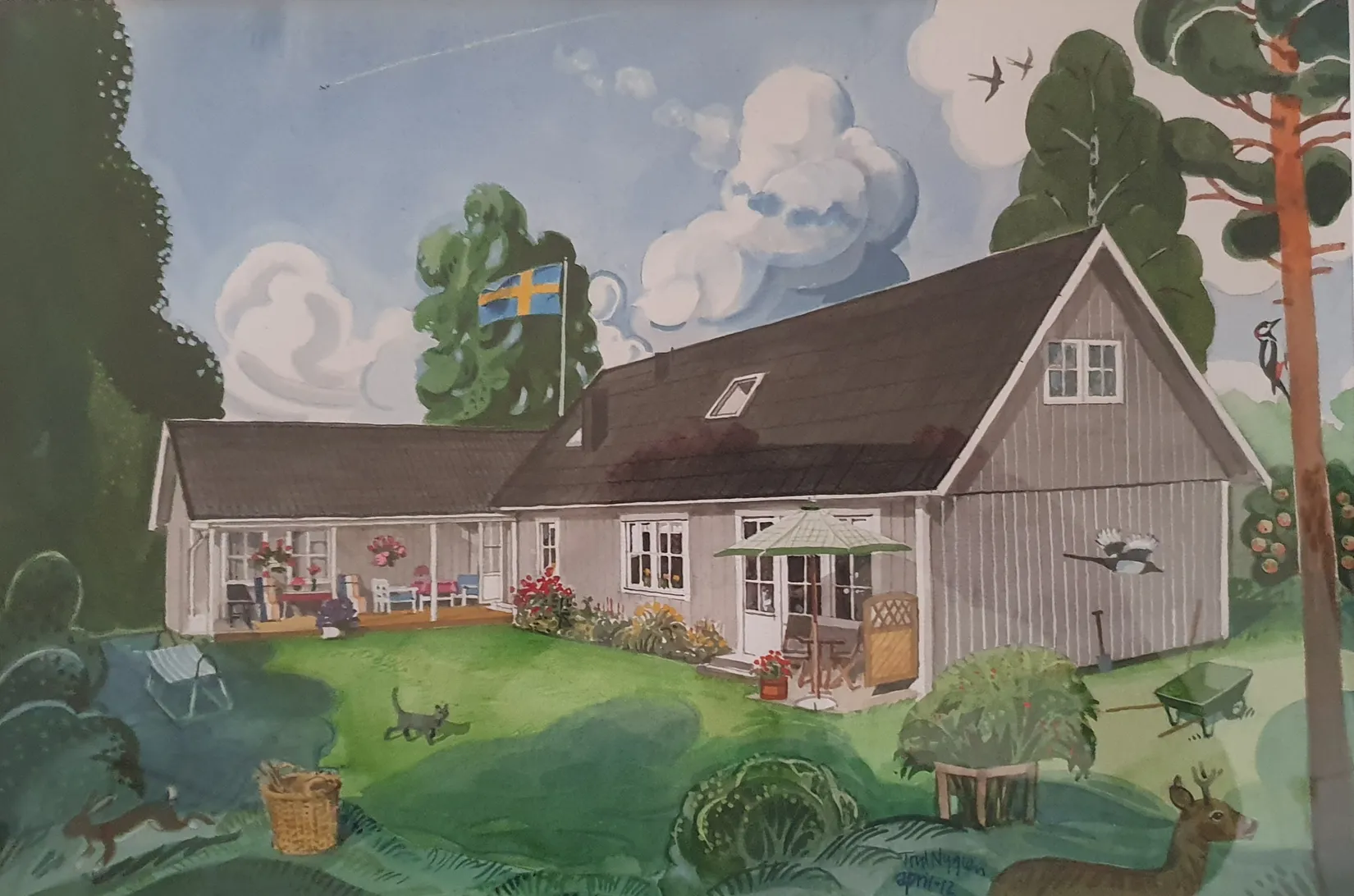 Villa, Långdansvägen 12, Centralt, Gnesta