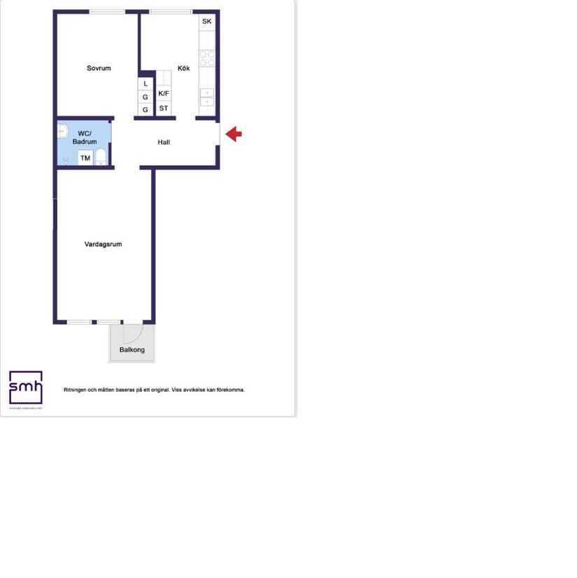 Bostadsrätt, Ringvägen 18, Västerhaninge, Haninge