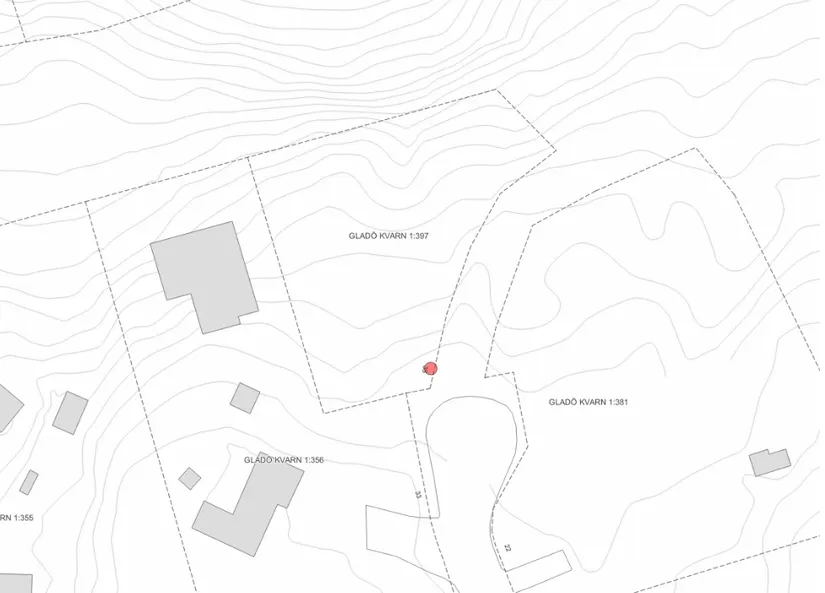 Tomt, Granåsvägen 35, Gladö Kvarn, Huddinge