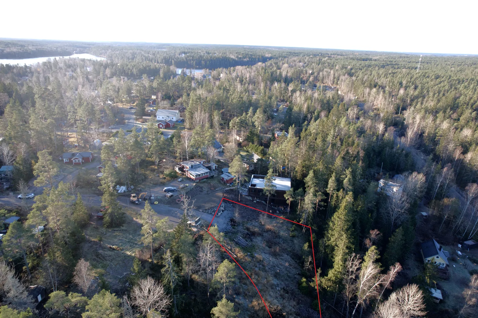 Tomt, Granåsvägen 35, Gladö Kvarn, Huddinge