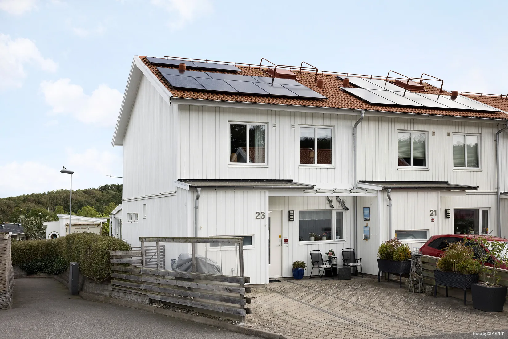 Villa, Radhus, Ängås gård 23, Kannebäck, Göteborg