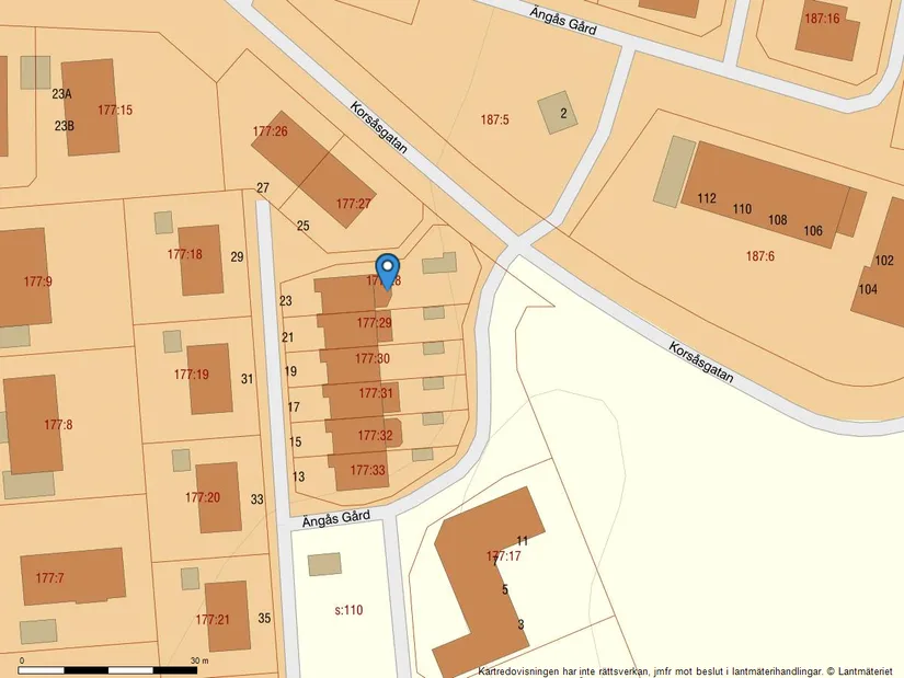 Villa, Radhus, Ängås gård 23, Kannebäck, Göteborg