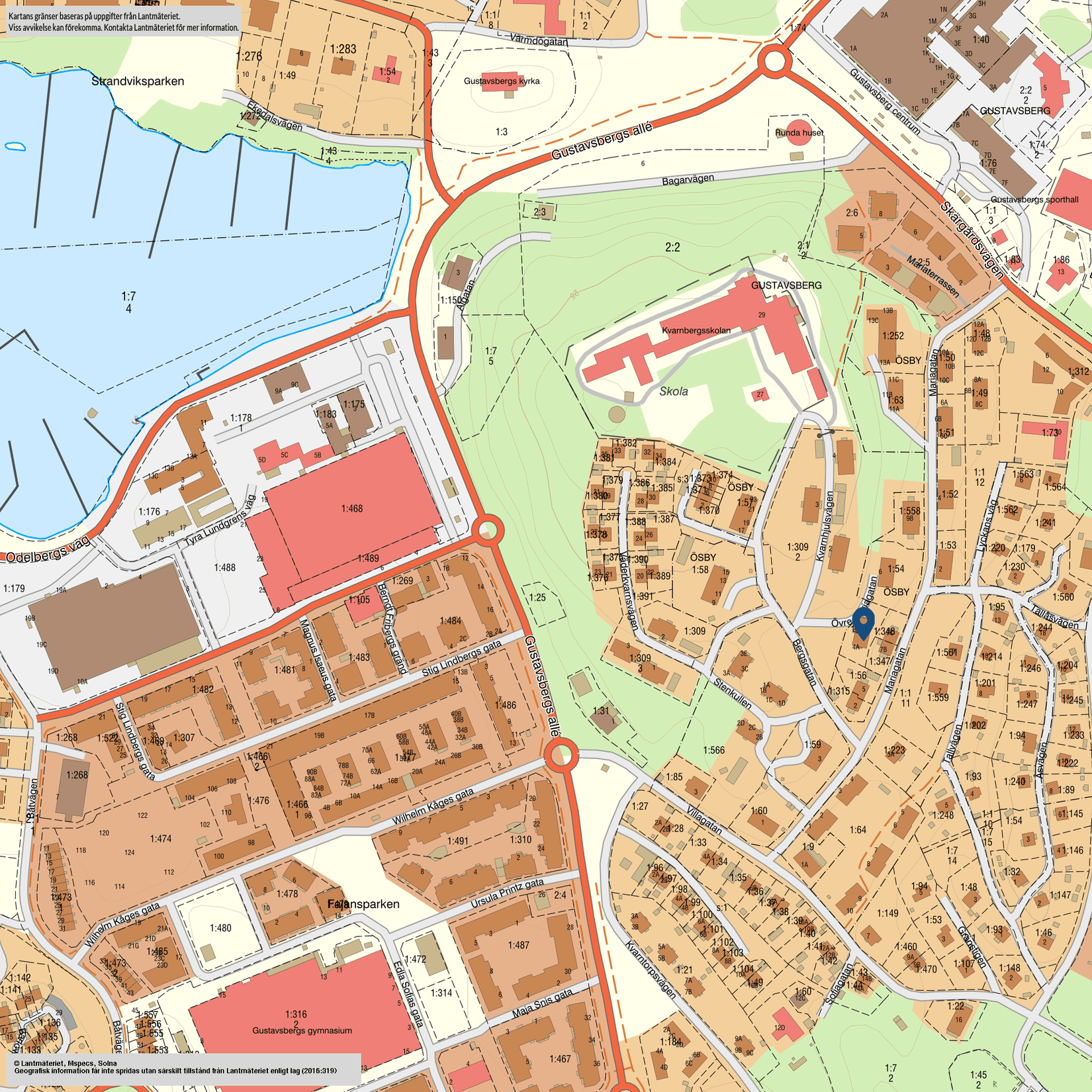 Bostadsrätt, Övre Mariagatan 4C, Gustavsberg - Kvarnberget, Värmdö