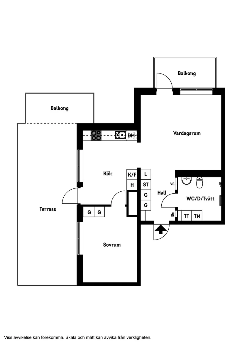 Bostadsrätt, Runängsgatan 15 (lghnr 27), Ytterby, Kungälv