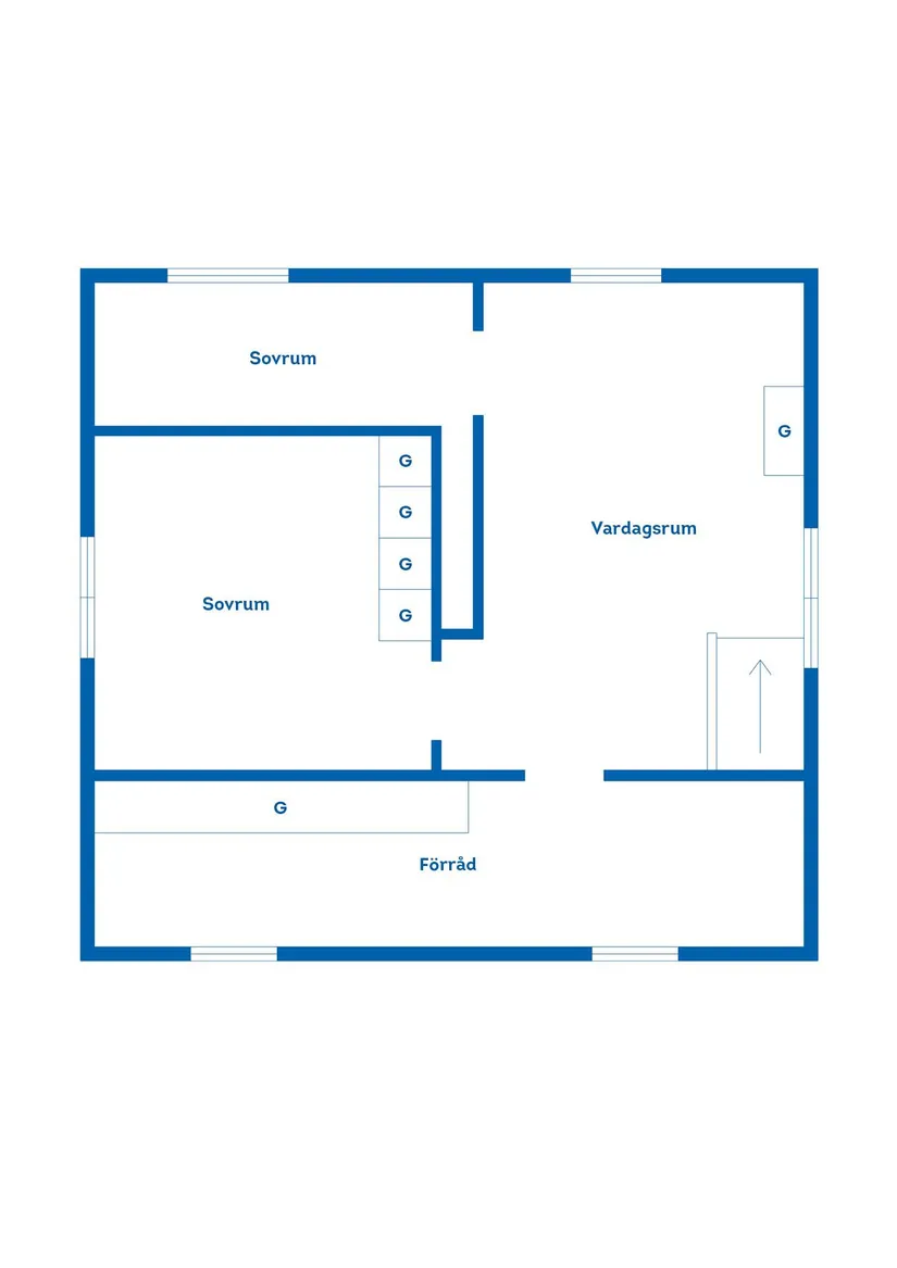 Villa, Klapparvik 694, Söderhamn - skärgården, Söderhamn