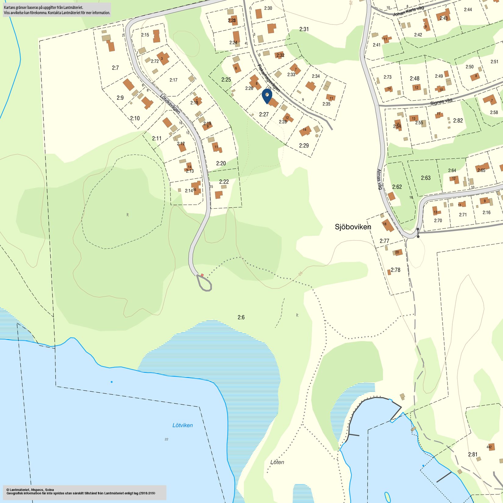 Villa, Fiskarhagsvägen 10, Sjöboviken, Örebro