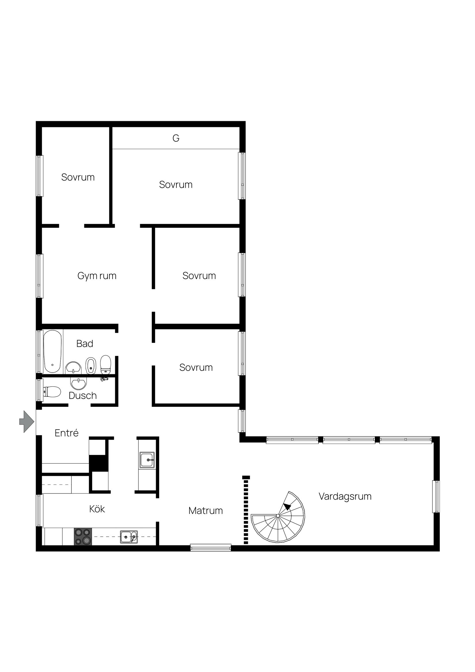 Villa, Båtsman Nähls väg 65, Spånga - Flysta, Stockholm