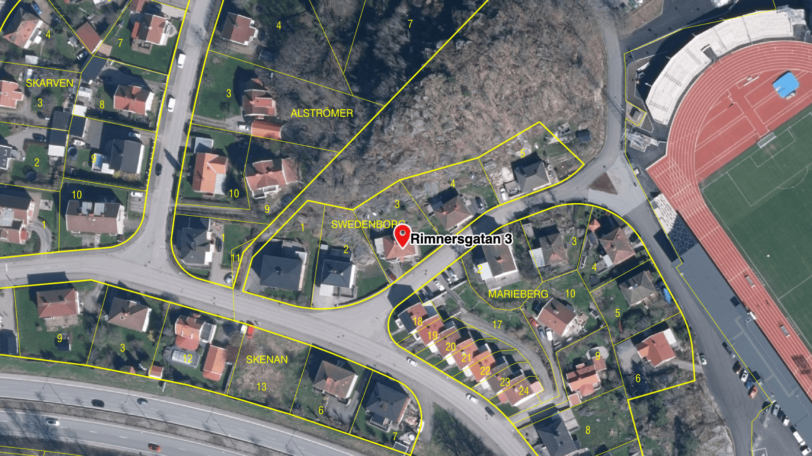 Villa, Rimnersgatan 3, Uddevalla centrum, Uddevalla