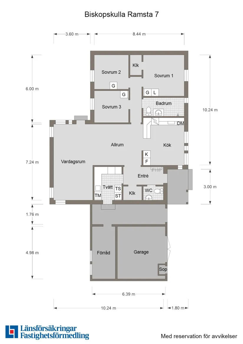 Villa, Biskopskulla Ramsta 7, Örsundsbro, Enköping