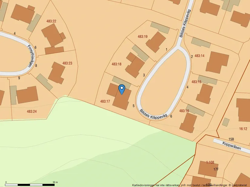 Villa, Billdals kläppeväg 5, Billdal, Göteborg