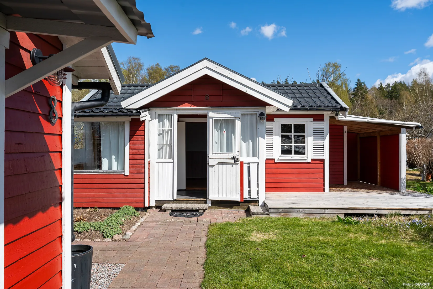 Fritidshus, Dillkronan 8, Aspvik kolonistugeområde, Upplands-Bro