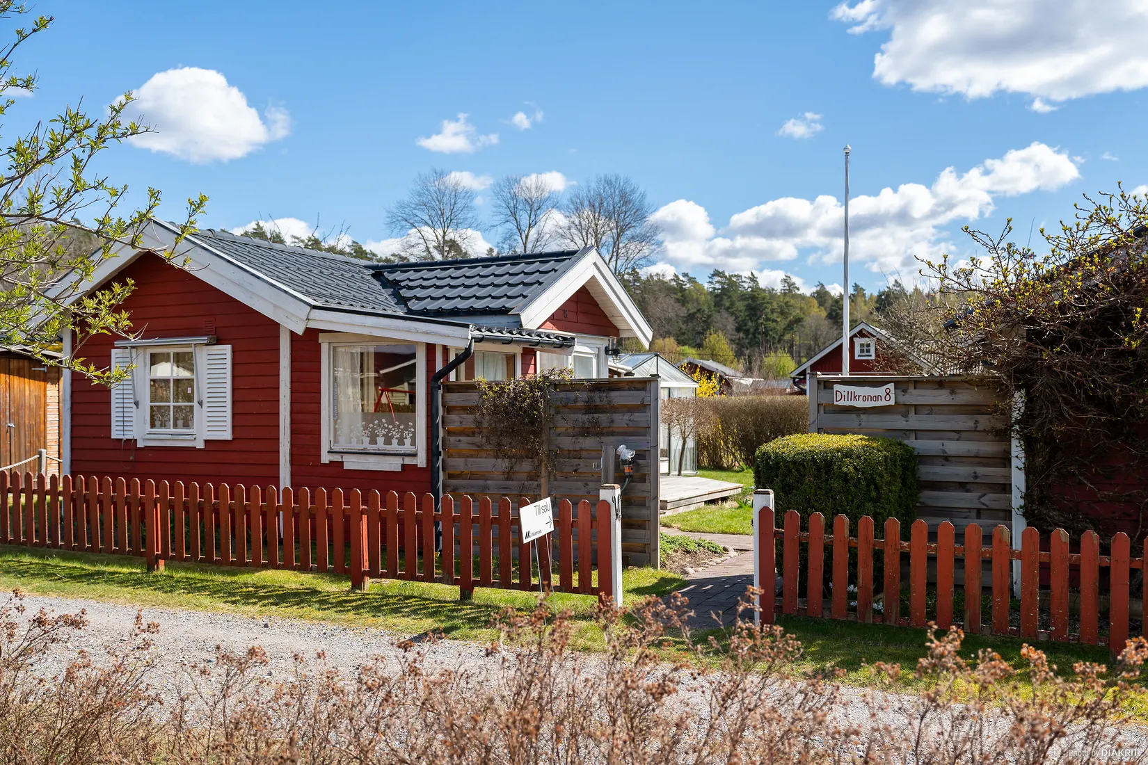 Fritidshus, Dillkronan 8, Aspvik kolonistugeområde, Upplands-Bro