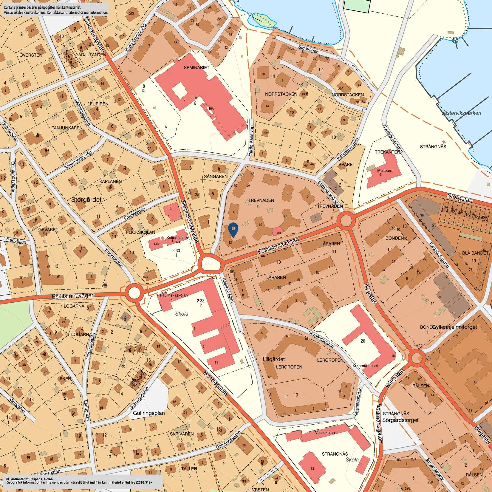 Bostadsrätt, Eskilstunavägen 12, Centalt, Strängnäs