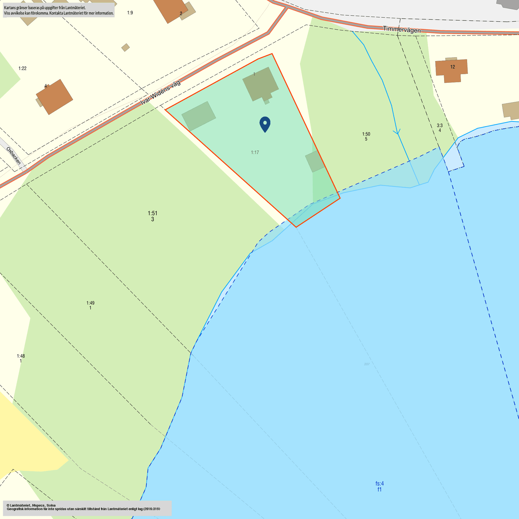 Villa, Ivar Widéns väg 1, Eksjö