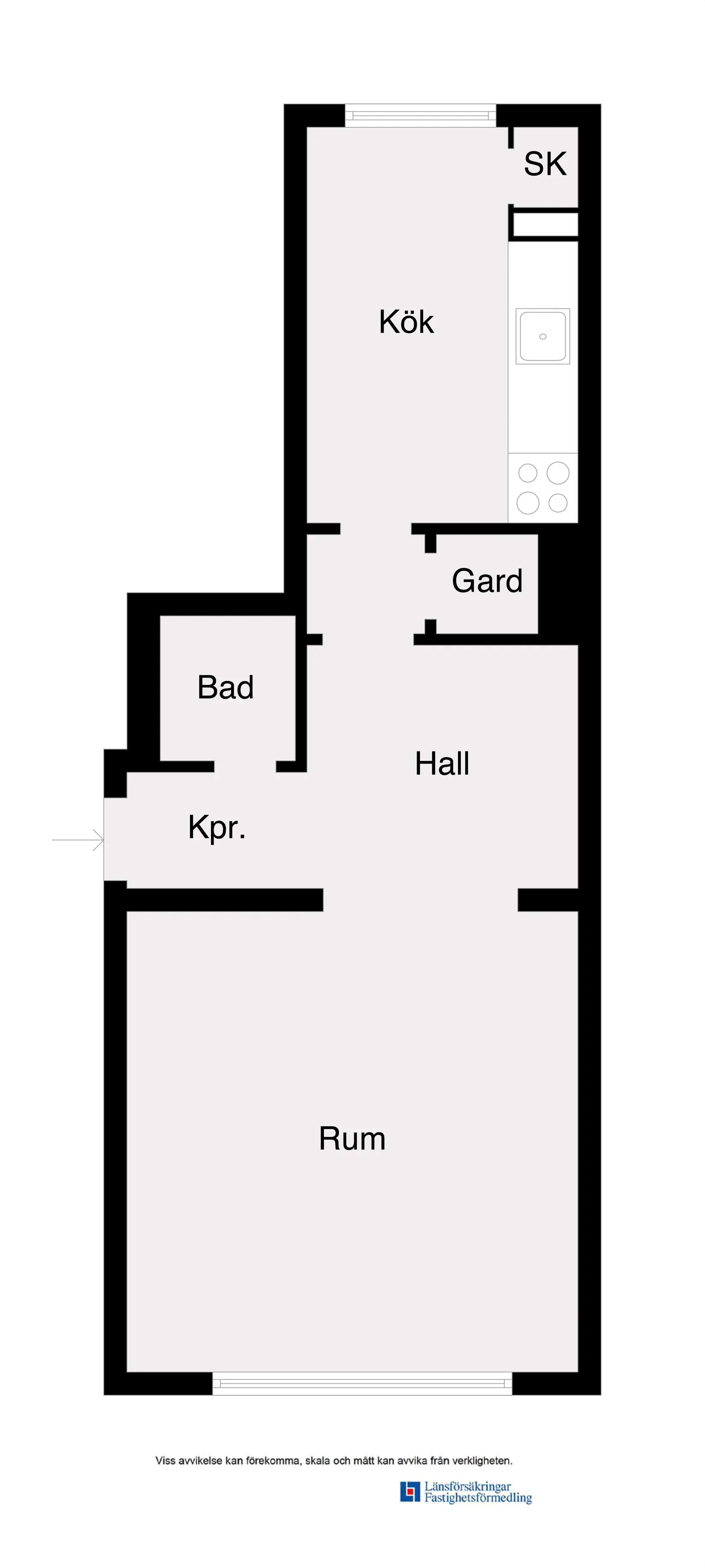 Bostadsrätt, Lönngatan 50C, Lönngården, Malmö