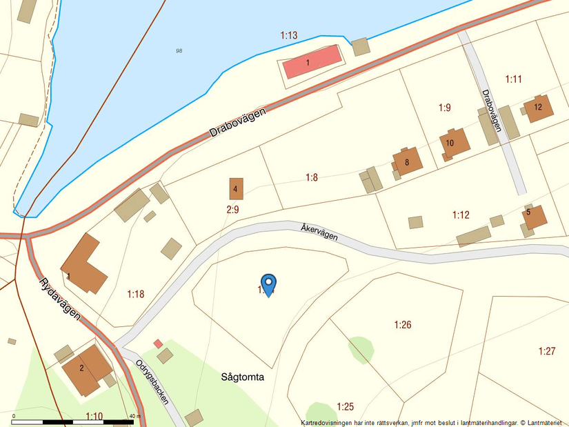 Villa, Åkervägen 5, Björkfors, Kinda