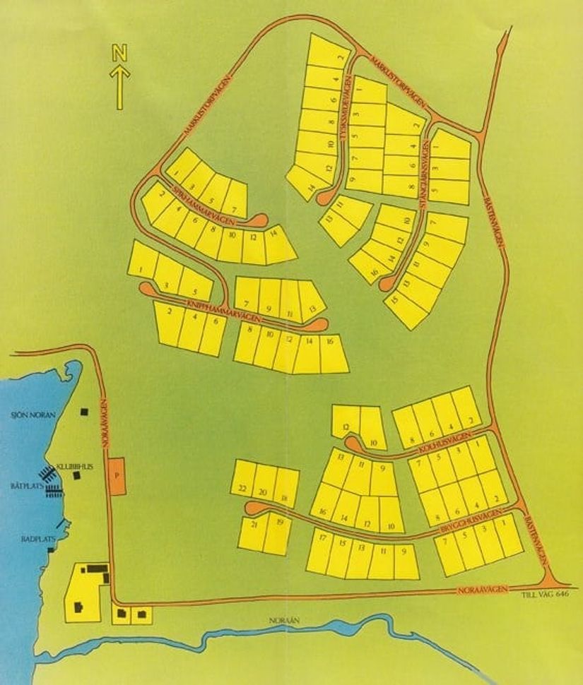 Tomt, Stångjärnsvägen 6, Noraån, Borlänge