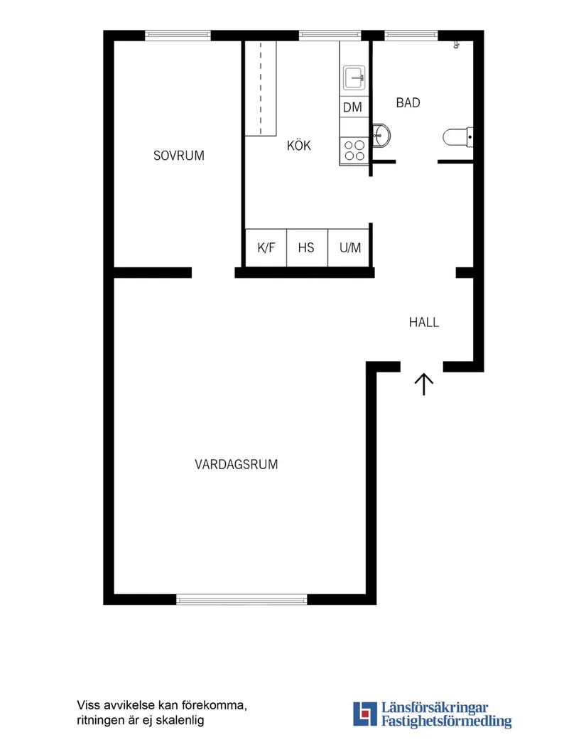 Bostadsrätt, Johan printz väg 4, Hammarbyhöjden, Stockholm