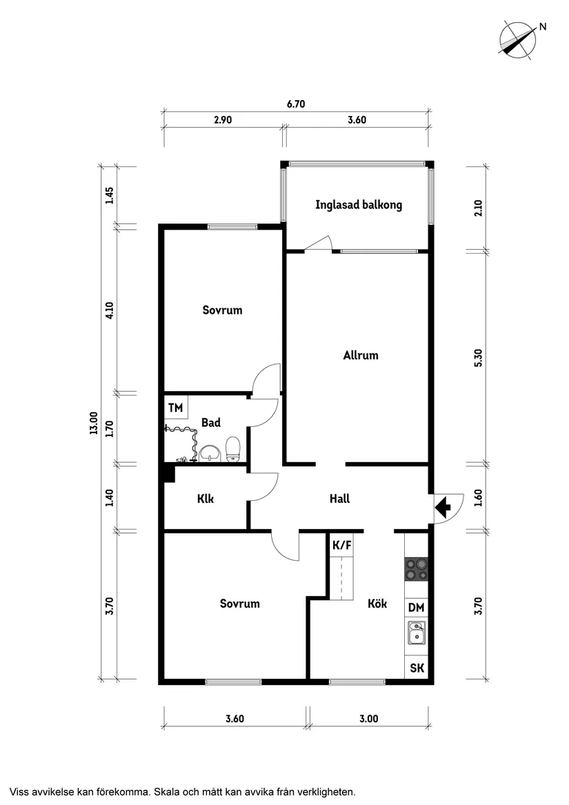 Bostadsrätt, Klostervägen 2A, Klippan