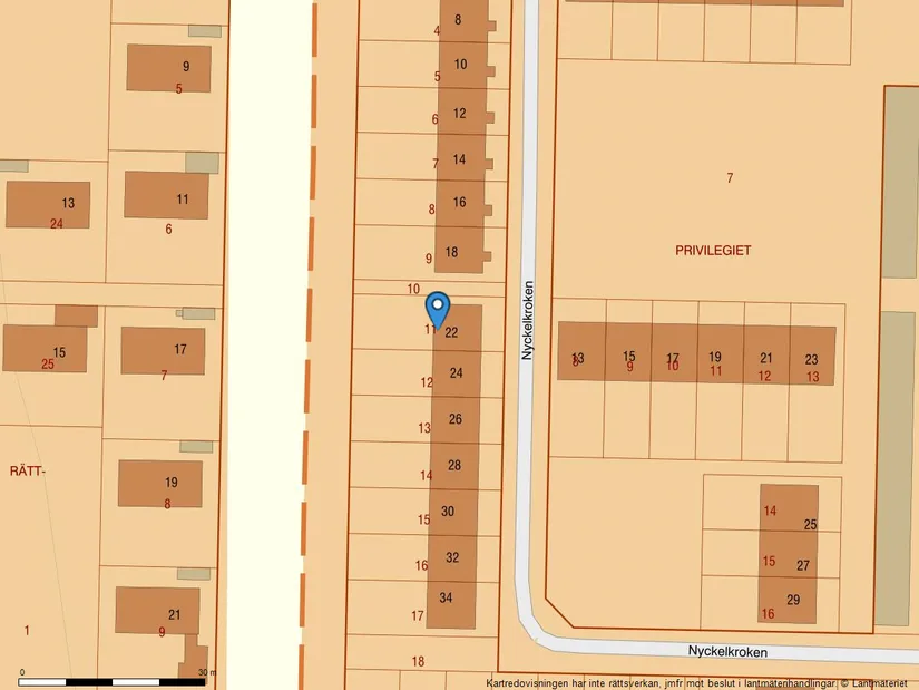 Villa, Radhus, Nyckelkroken 22, Norra Fäladen , Lund