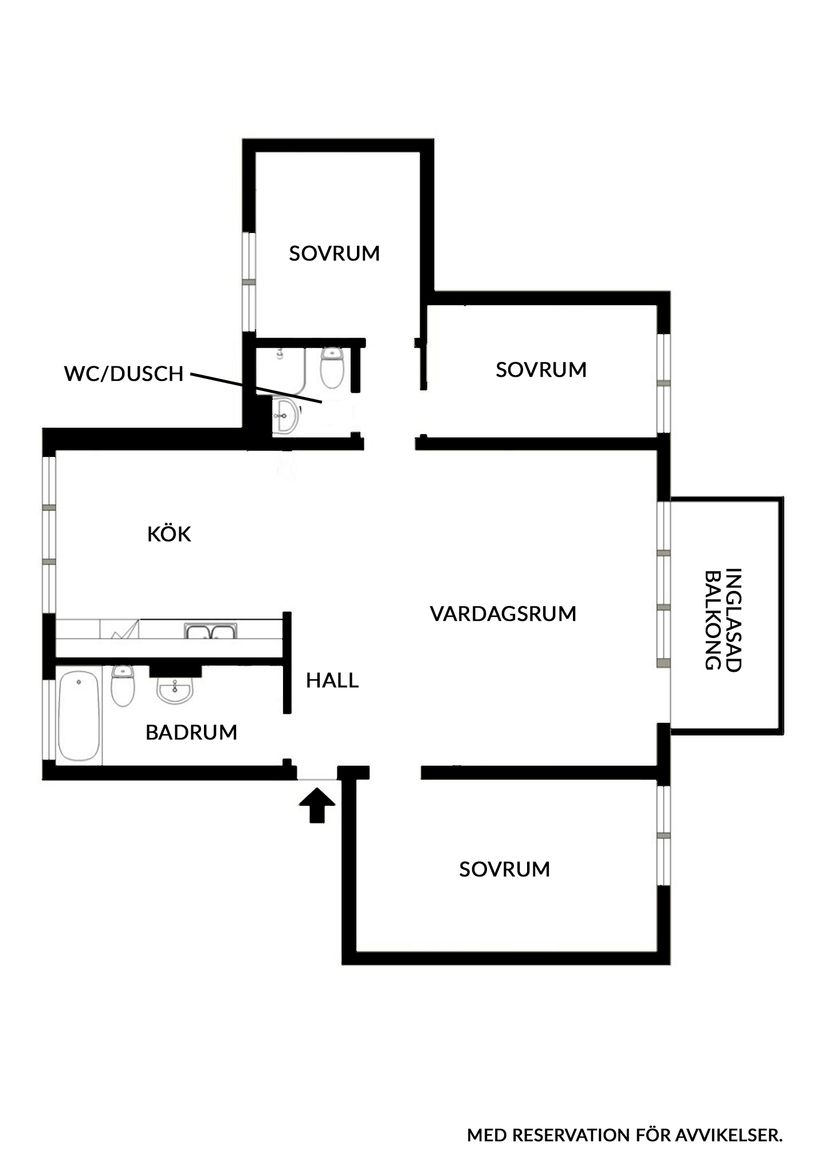 Bostadsrätt, Skarpbrunnavägen 195, Eriksberg - Norsborg, Botkyrka