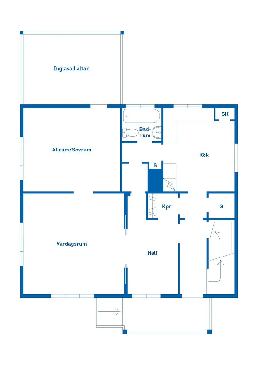Villa, Runnerydsgatan 23, Runneryd, Nässjö