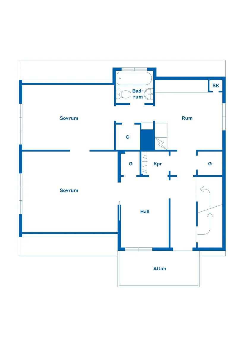 Villa, Runnerydsgatan 23, Runneryd, Nässjö