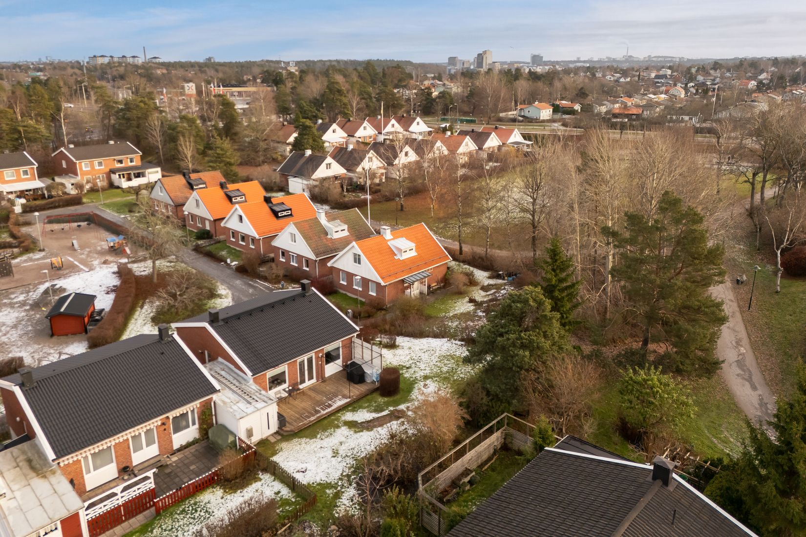 Villa, Radhus, Elsa Brändströms Gata 49, Fruängen, Stockholm