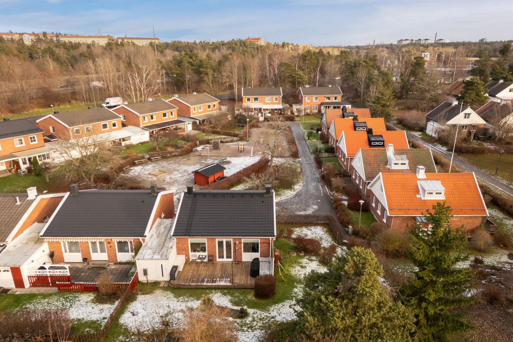 Villa, Radhus, Elsa Brändströms Gata 49, Fruängen, Stockholm