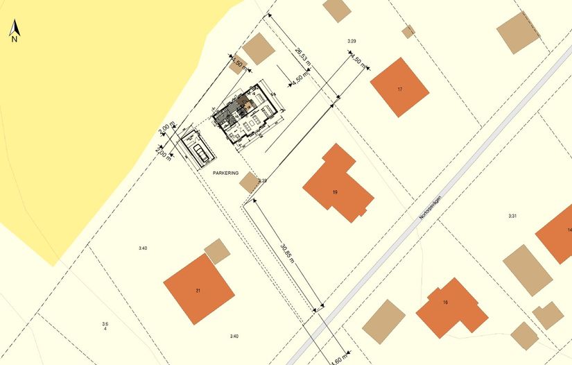 Tomt, Nortorpsvägen 19B, Åsa - Kuggaviken / Vassbäck, Kungsbacka
