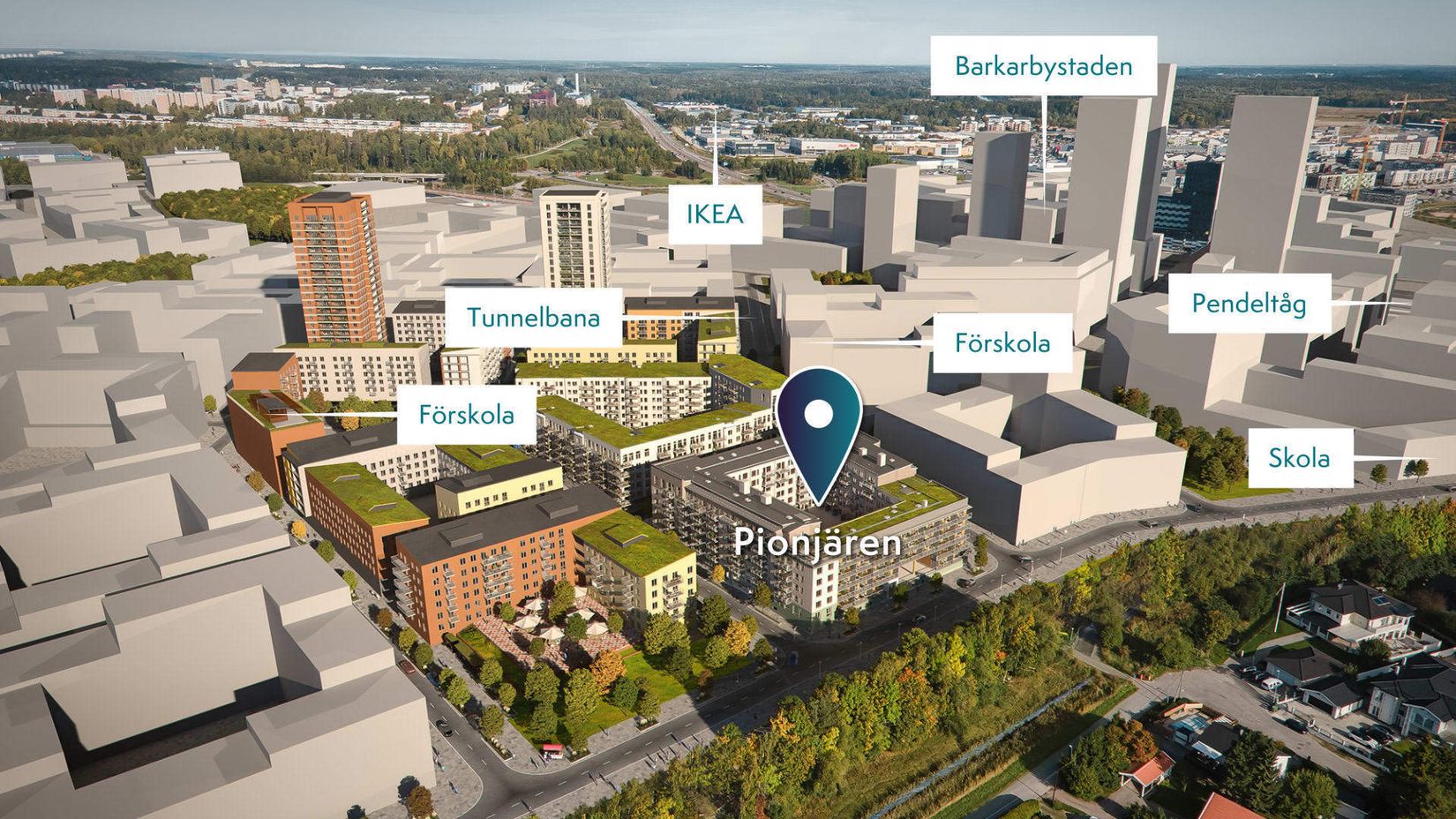 Bostadsrätt, Banmästargatan 1, Barkarby, Järfälla