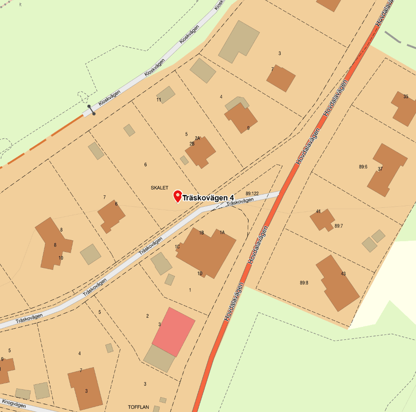 Tomt, Träskovägen 4, Sjörröd, Hässleholm