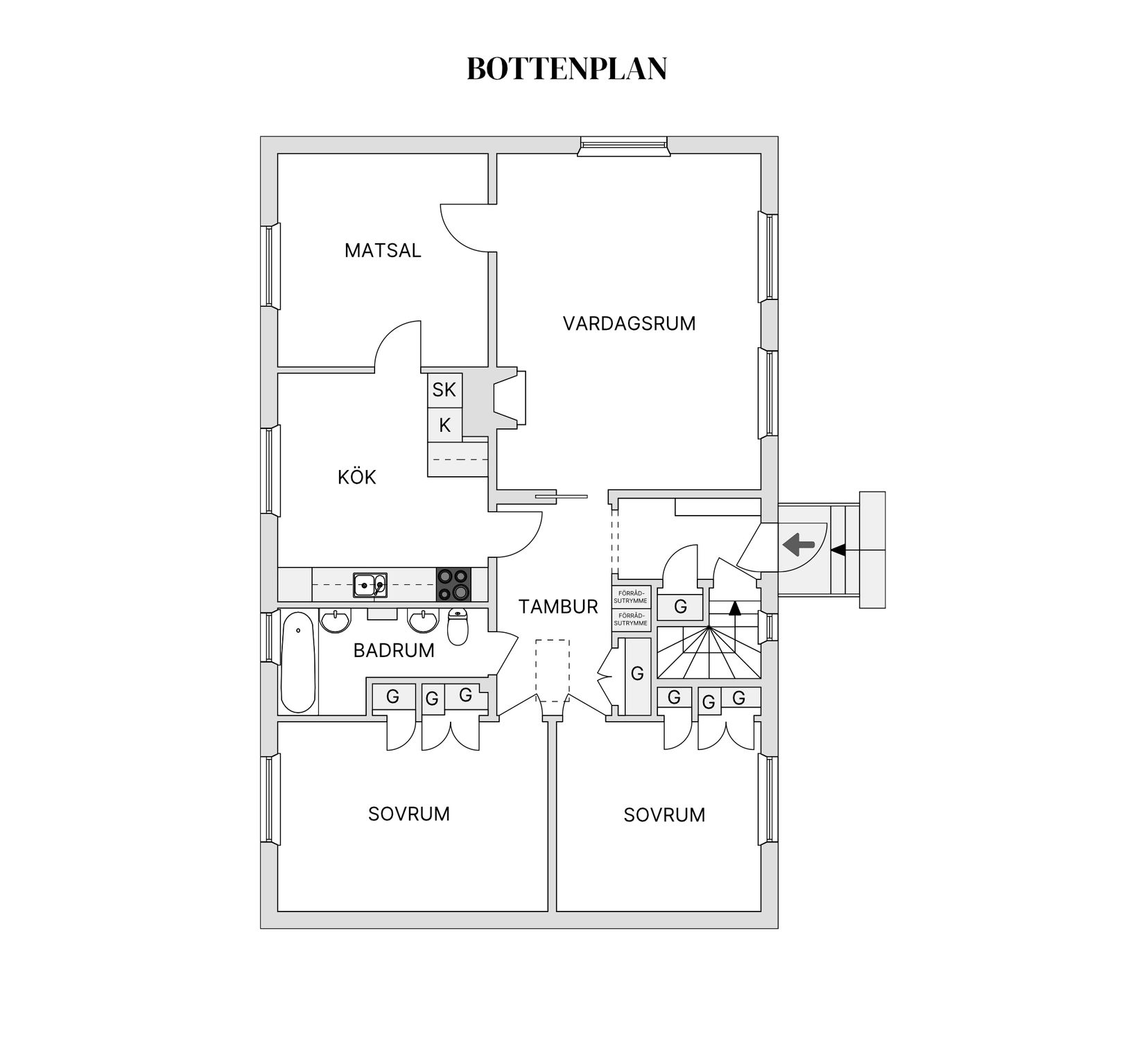 Villa, Villavägen 26, Hagfors
