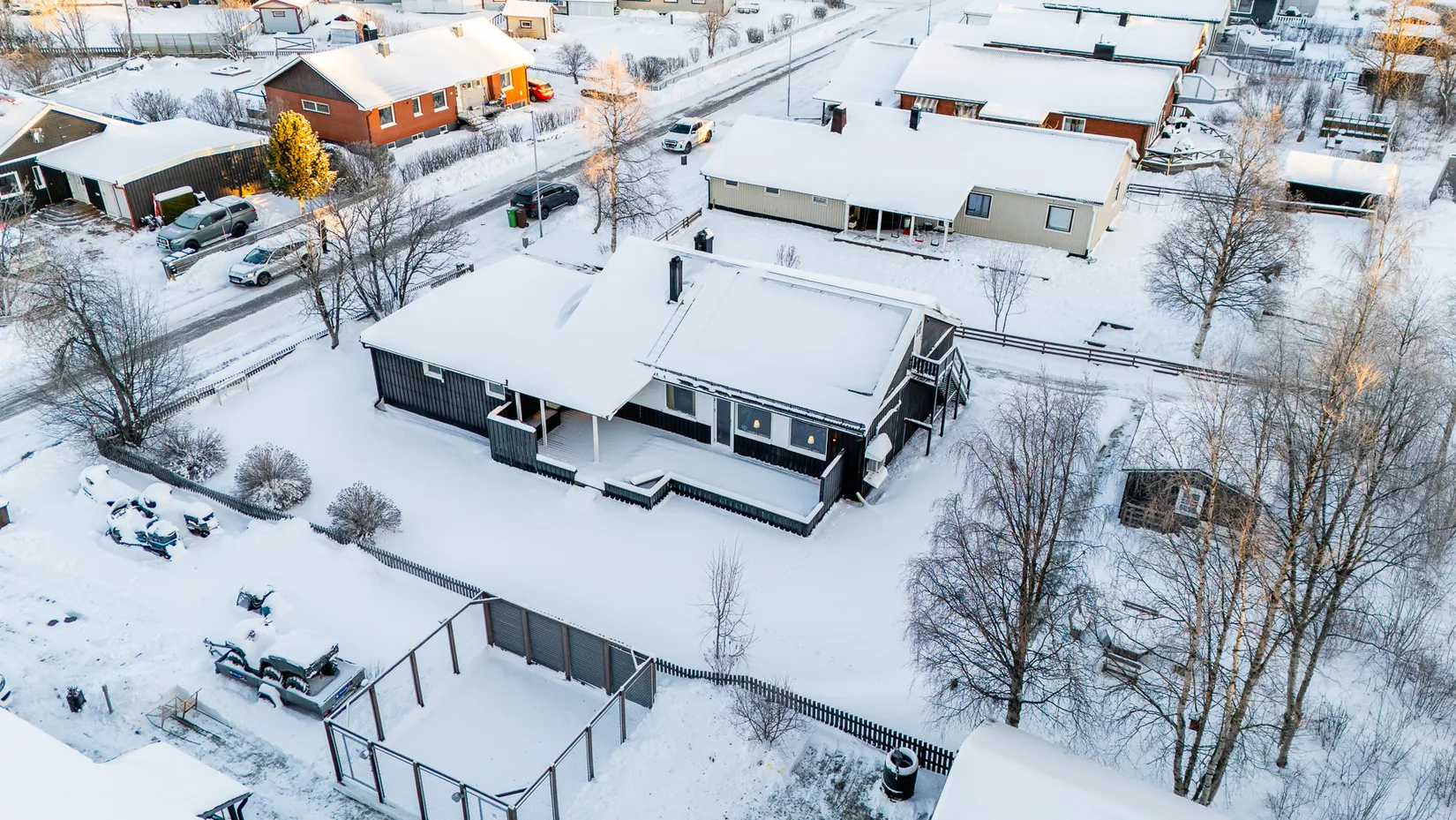 Villa, Egnahemsvägen 29, Björkmansheden, Gällivare