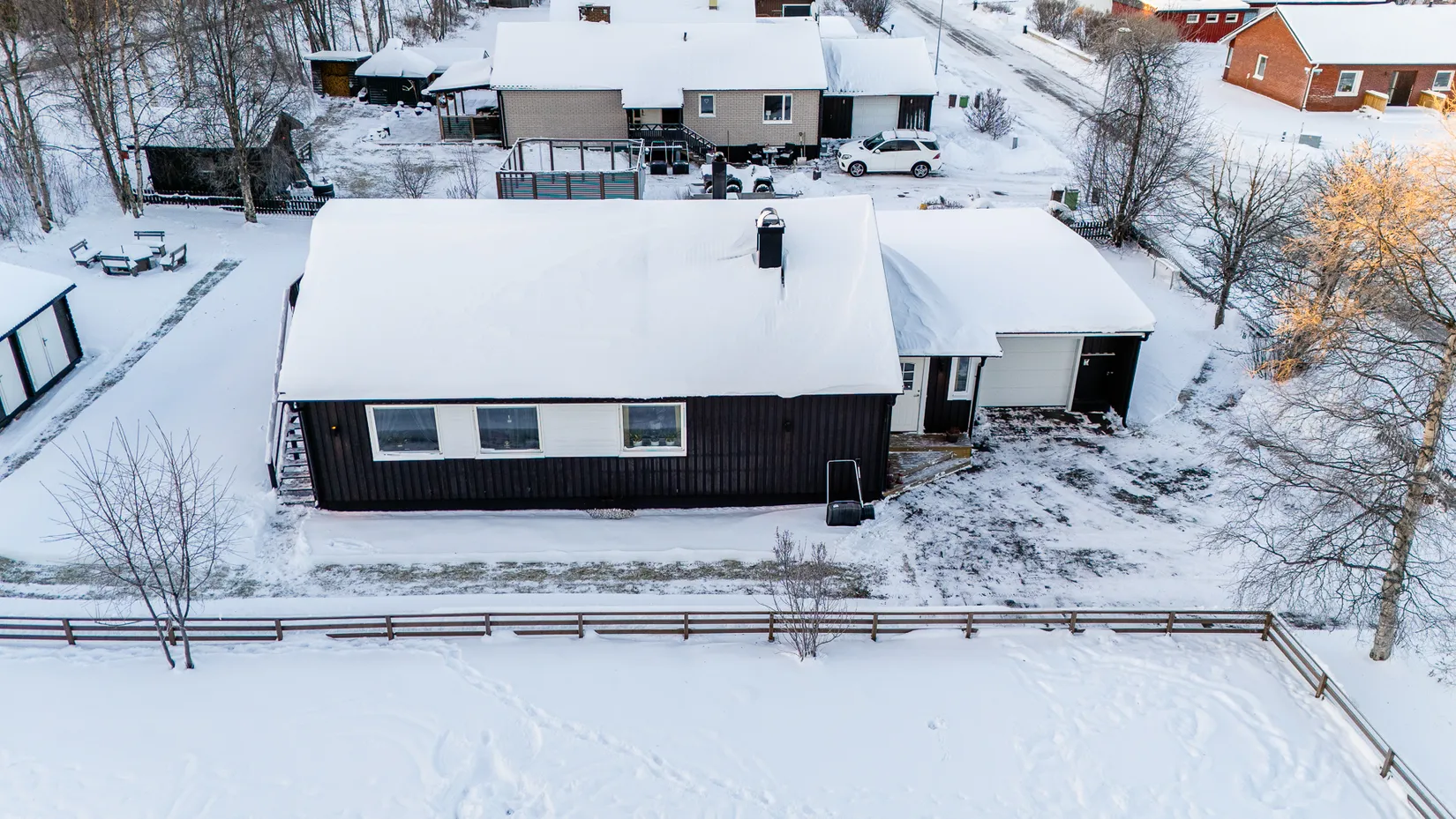 Villa, Egnahemsvägen 29, Björkmansheden, Gällivare