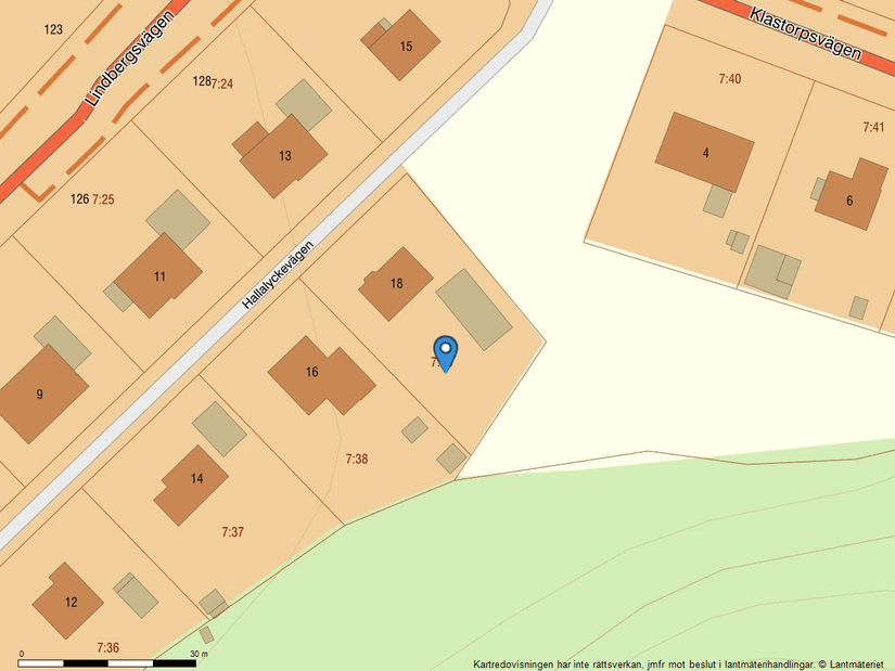 Villa, Hallalyckevägen 18, Trönninge, Varberg