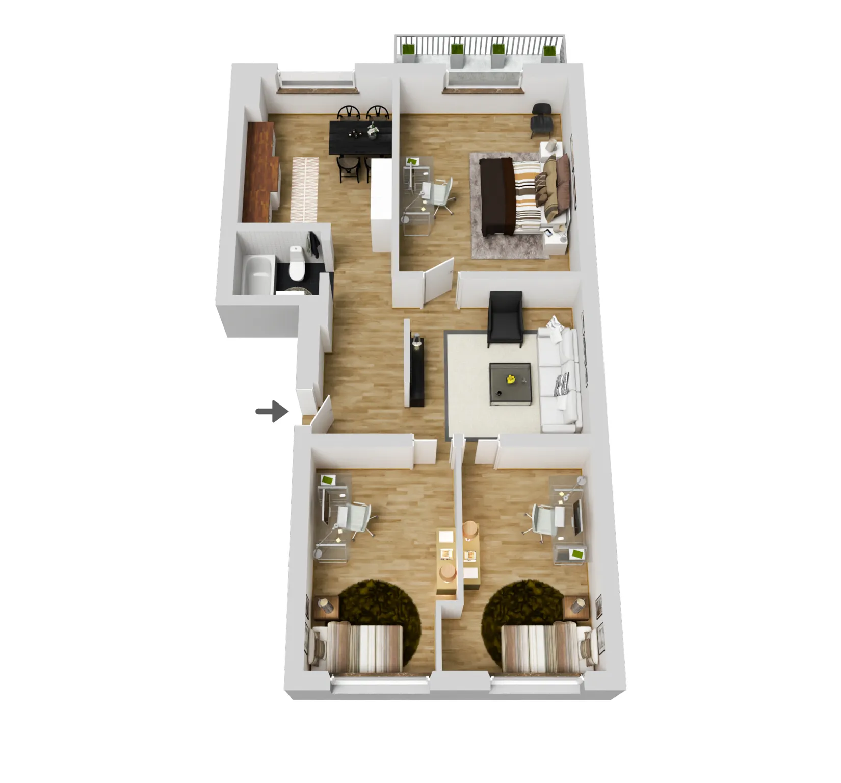 Bostadsrätt, Norrbölegatan 52B, Norrböle, Skellefteå