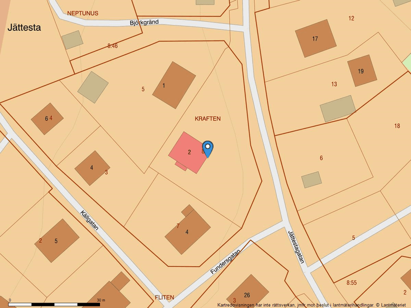 Villa, Fundersgatan 2, Kramfors - Centralt, Kramfors