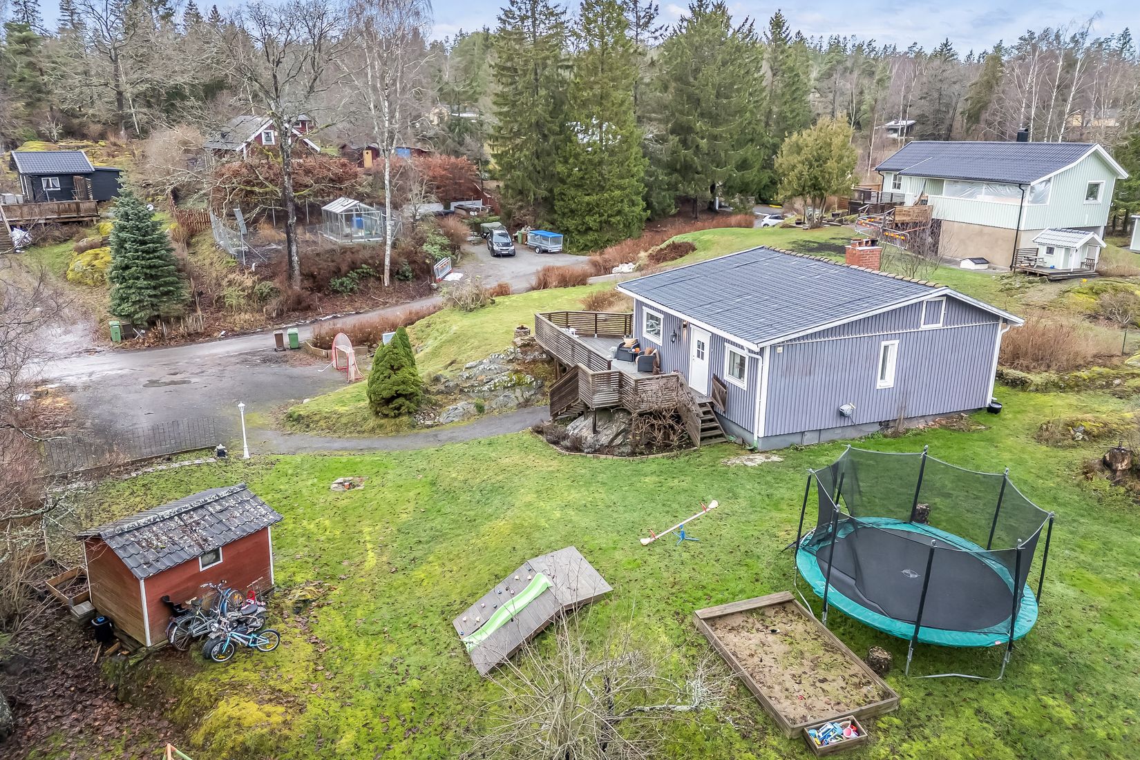 Villa, Grönfinksvägen 5, Vidja, Huddinge