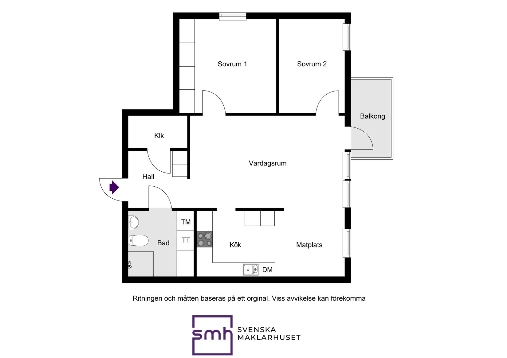 Bostadsrätt, Blackebergsbacken 5, Bromma / Blackeberg, Stockholm
