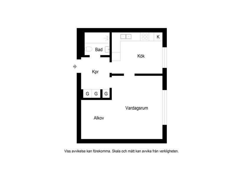 Bostadsrätt, Backvägen 3, Råsunda, Solna