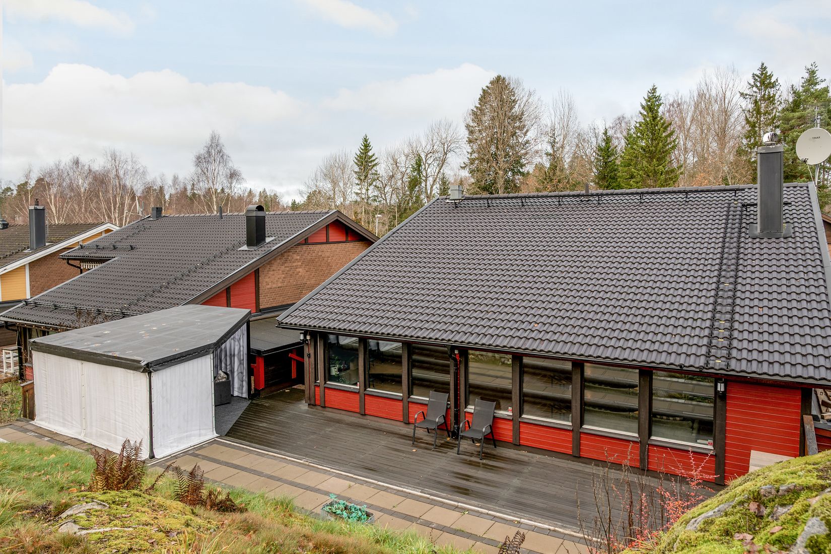 Villa, Radhus, Lyckåsvägen 9, Vendelsö, Haninge