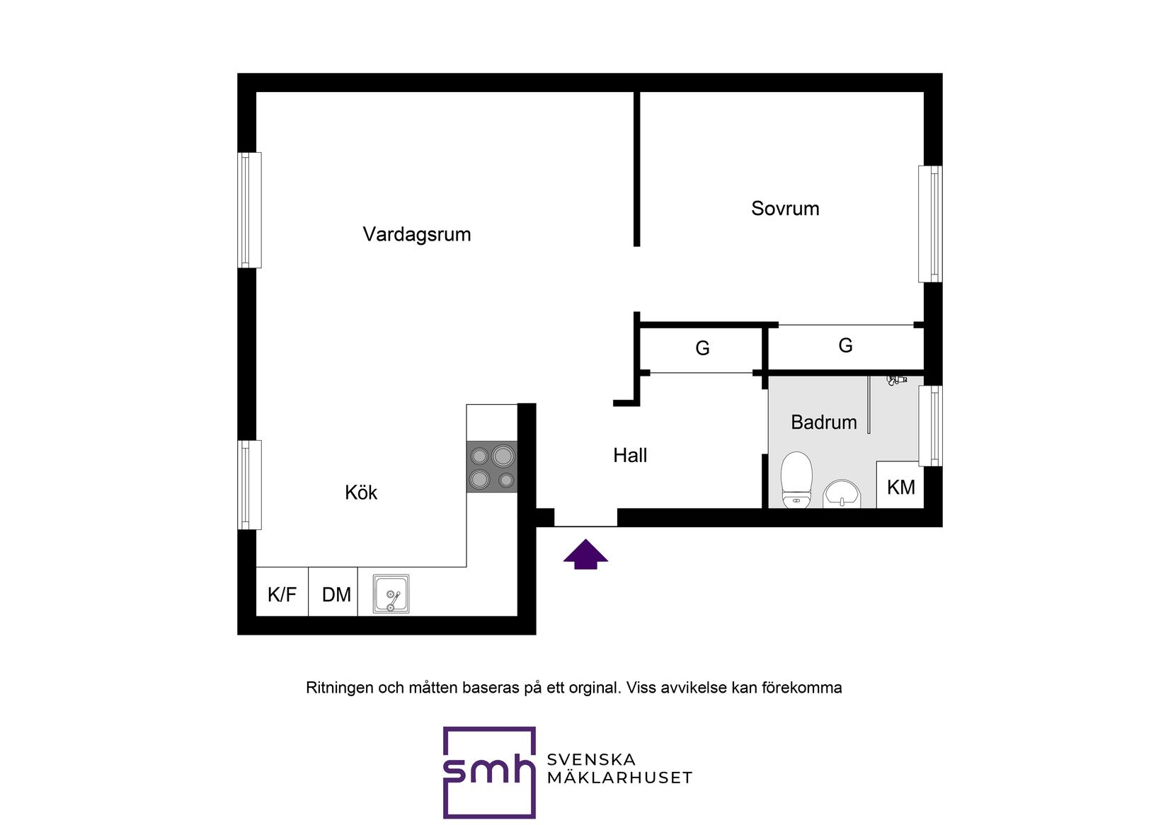 Bostadsrätt, Stångjärnsvägen 3, Bromma / Johannesfred, Stockholm