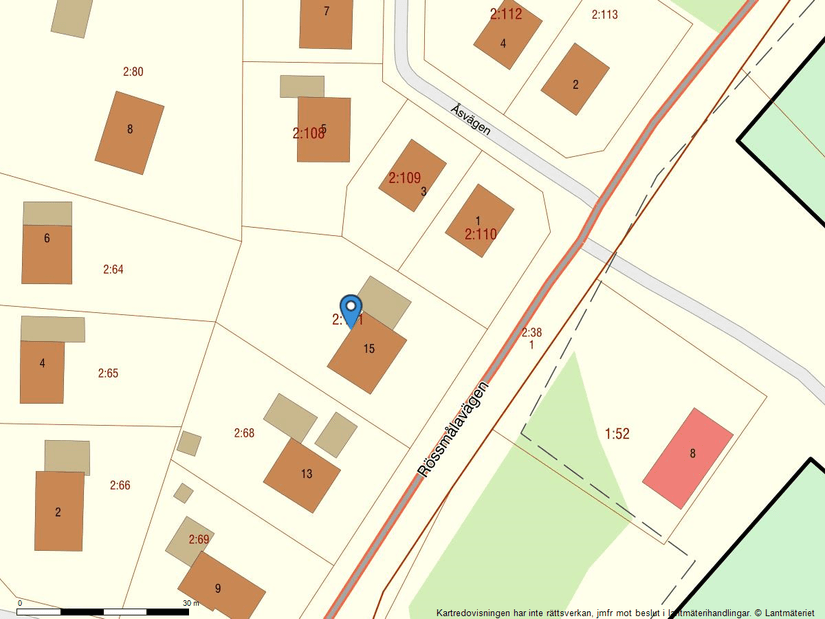 Villa, Rössmålavägen 15, Tingsryd