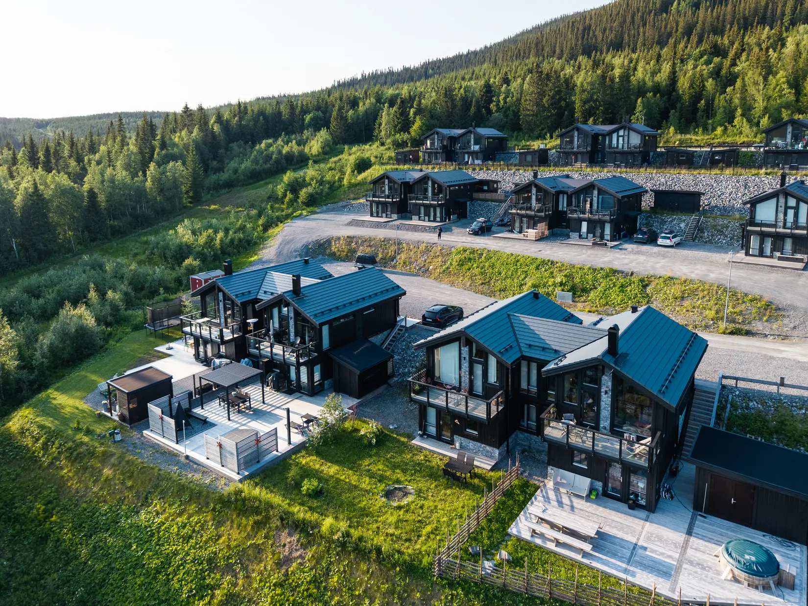 Radhus, Bäckvägen 19B, Duved, Åre