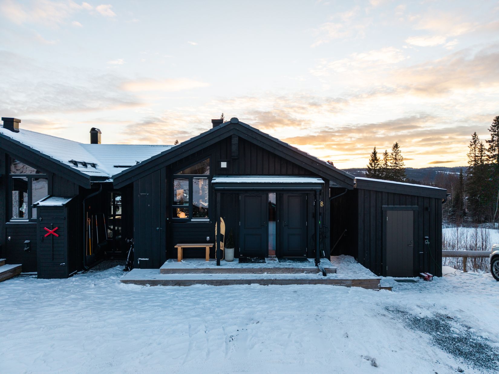 Radhus, Bäckvägen 19B, Duved, Åre