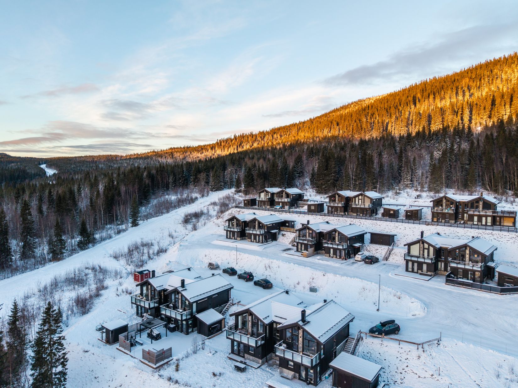 Radhus, Bäckvägen 19B, Duved, Åre